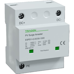 Prepäťová ochrana (ESPD1+2-DC50-1000) 12,5kA  Tr.