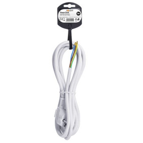 FLEXO šnúra PVC 3x1,0 mm2 / 3m CYSY biela (PF03)