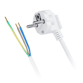 FLEXO šnúra PVC 3x1,5 mm2 / 3m     CYSY biela (PF 21)