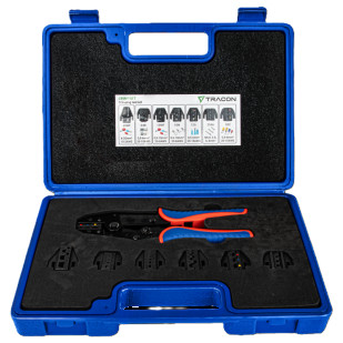 Kliešte lisovacie CRIMPSET sada 7 čelustí