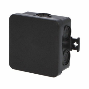 Krabica F8 (75x75x40) IP 55 čierna