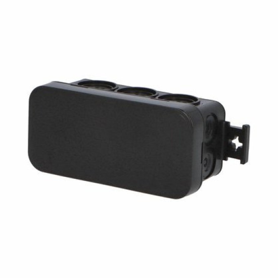 Krabica F6 (90x43x40) IP 55 čierna