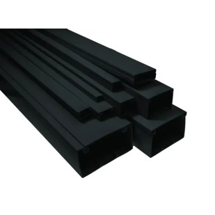 Lišta LV 40x25 čierna (K4025C) UV stabil