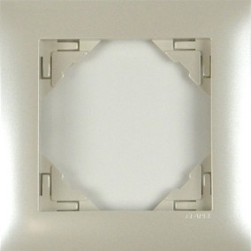 LOGUS rám 1x (90910 T PE) perleť