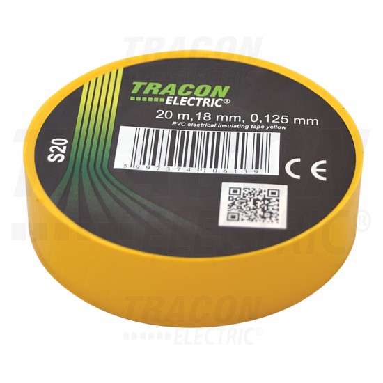 Izolačná páska 18mm/20m PVC žlt. (S20)