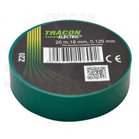 Izolačná páska 18mm/20m PVC zel. (Z 20)