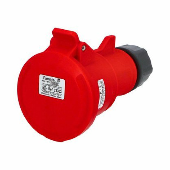 Spojka 23303 IP44-54/400V/32A/5P 6h, priama - SpeedPRO