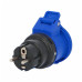Adaptér 13912 IP20/230V/16A - domová vidlica / CEE zásuvka