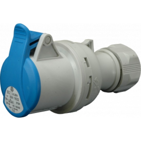 Priemyselná zásuvka spojovacia ISN 1632