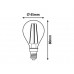 -RA-79031 žiar. LED filament E14 6W 3000K