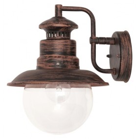 Rabalux 8163 ODESSA vonkajšie nástenné svietidlo E27 60W hnedé