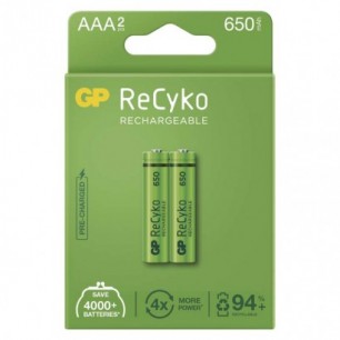 Batéria nabíjacia REcyko R03 650mAh (B2116) 2ks