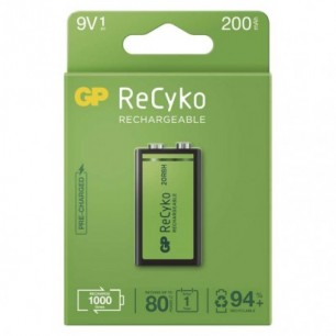 Batéria nabíjacia REcyko 9V 6F22 / 200mAh (B2152)