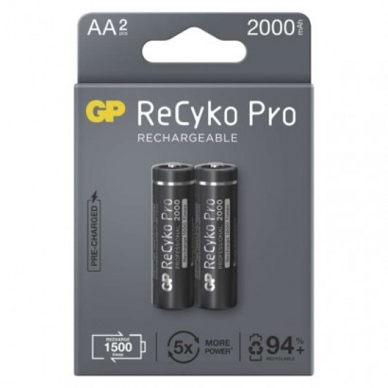 Batéria nabíjacia REcyko Pro R06 2000mAh (B2220) 2ks