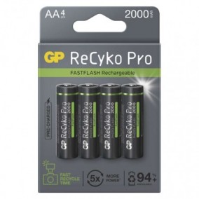Batéria nabíjacia REcyko Pro R06 2000mAh FLASH (B2629) 4ks