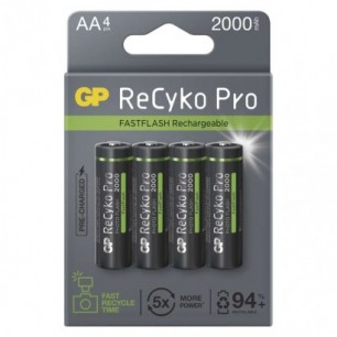 Batéria nabíjacia REcyko Pro R06 2000mAh FLASH (B2420) 4ks