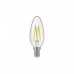 Žiarovka LED EMOS E14 6W filament sviečka (Z74204) NW