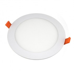 LED panel LPL113 zapustený okrúhly (12W/PR/SMD/2800K) biely