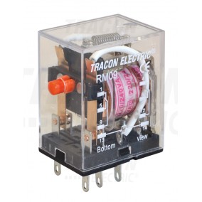 Relé miniatúrne RM09 (24V/AC)