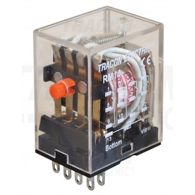 Relé miniatúrne RM14 (12V/AC)
