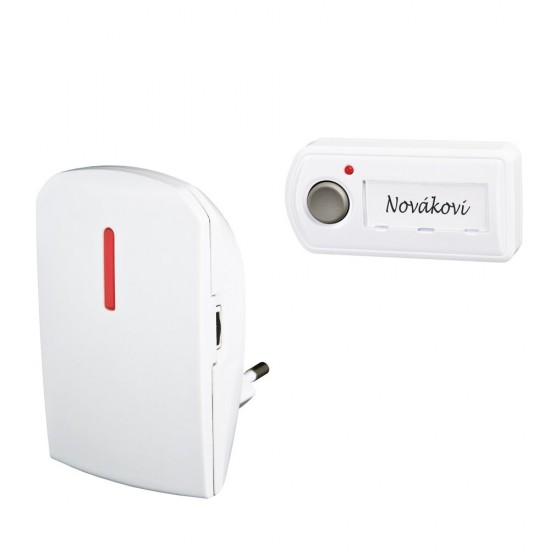 Zvonček bezdrôtový (BZ 11) regulácia hlasitosť