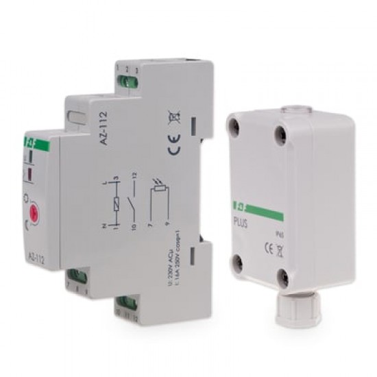 Súmrakový spínač AZ-112 plus (exter.čidlo DIN)