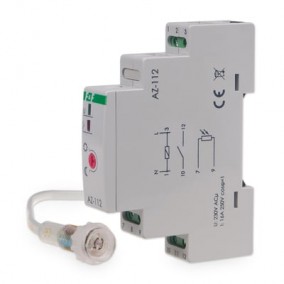 Súmrakový spínač AZ-112 (exter.čidlo DIN)