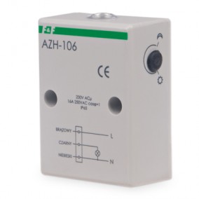Súmrakový spínač AZH-106 (vtav.čidlo IP65)