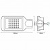 Svietidlo pouličné LED (LSL 321) 30W/4000K asymetrické Svietidlo pouličné LED (LSL 321) 30W/4000K asymetrické