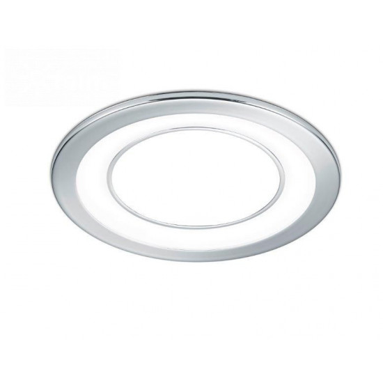 Trio 652610106 Core vstavané LED svietidlo 10W kruh WW chróm
