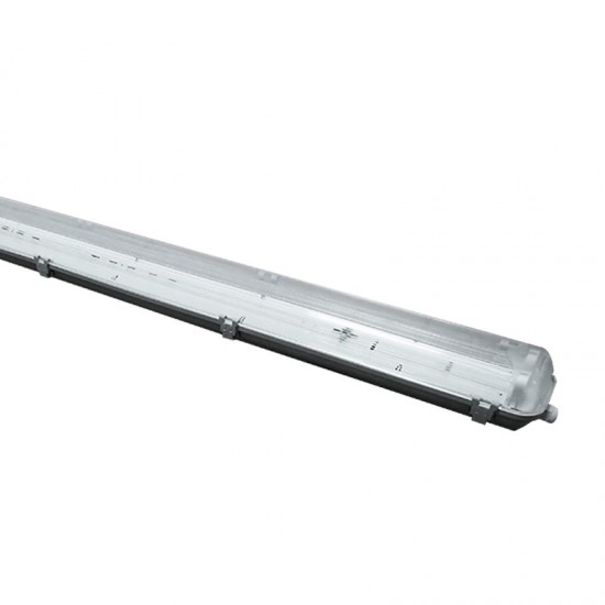 ORO Priemyselné svietidlo pre LED trubice 2xT8 120cm IP56 ATLAS