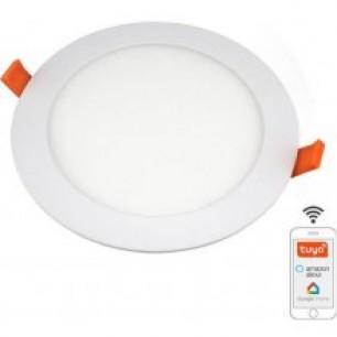 LED panel LPL133W WiFi zapustený okrúhly (12W, 3000K - 6500K) biely