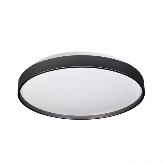 ORO LED stropné svietidlo čierne 60W, 4000K, 3800lm, NUBE