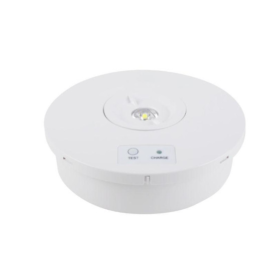 Svietidlo núdzové LED 2W / 3h / IP65 - (LEL601) okrúhle Ned