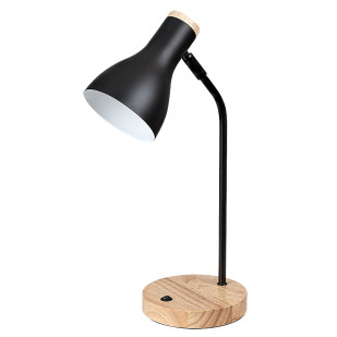 Rabalux 74002 FERB stolné svietidlo E14 25W drevo/čierna