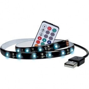 TV LED pasik USB 2x50cm RGB + ovládač (WM504)