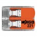 Svorka WAGO 221-412 zaklápacia (2x0,2-4mm2)