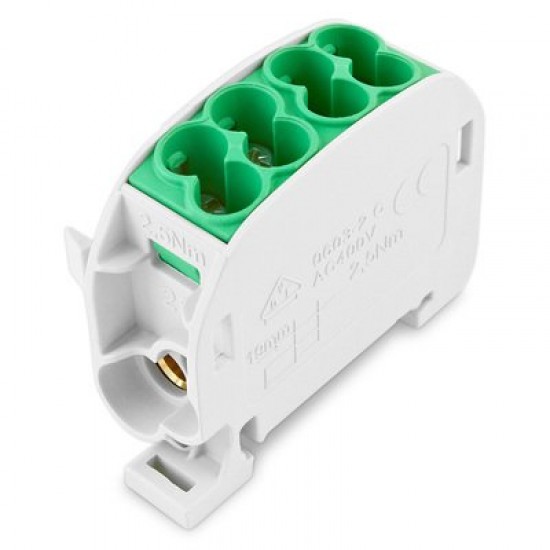 Svork.stup.HLAK 25/1 C PE zelená