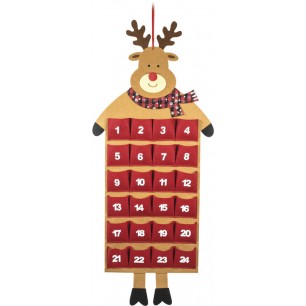 Vianočná dekorácia RXL 453 Kalendár advent
