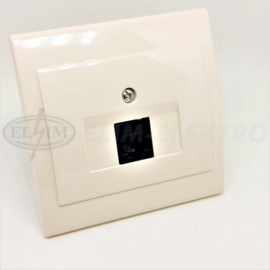 PRAKTIK DAT zás.1x RJ 45 cat5(4FK 283 76.915) slon. zap.