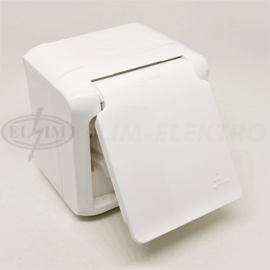 FORIX IP44 zásuvka 1x (782 375) biela