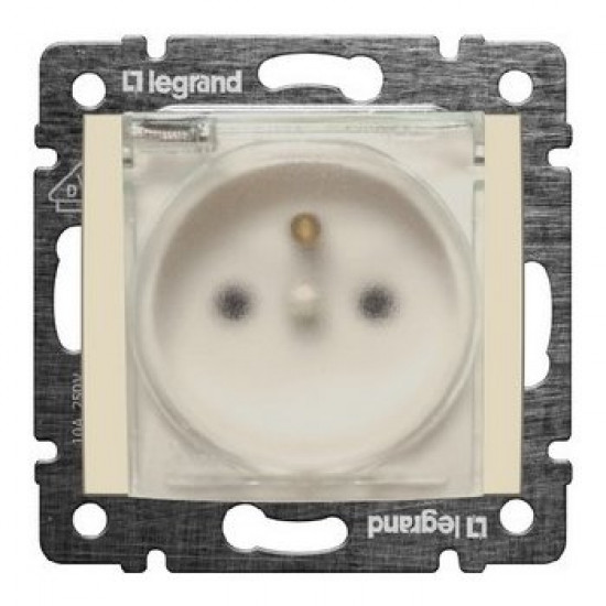 VALENA 1-zásuvka (774121) béž IP44