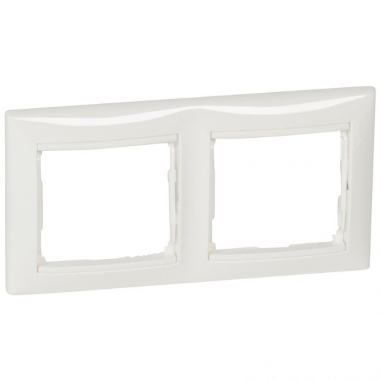 VALENA rám.2xH (774452) biely
