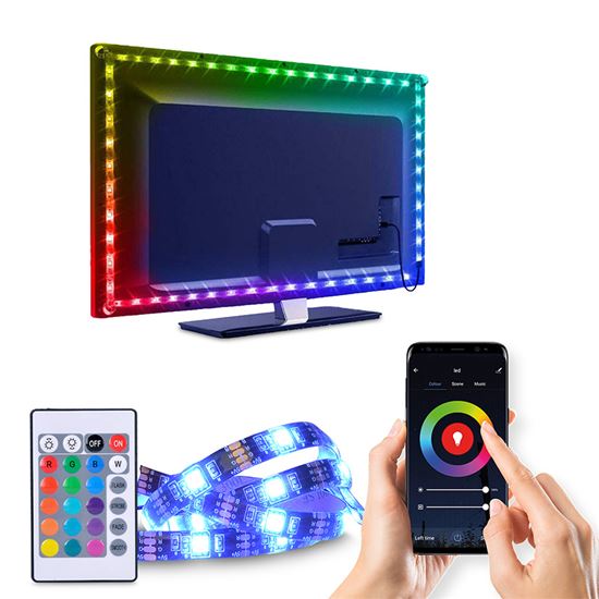 TV LED pásik LED WIFI SMART RGB USB (WM58) 4X50cm